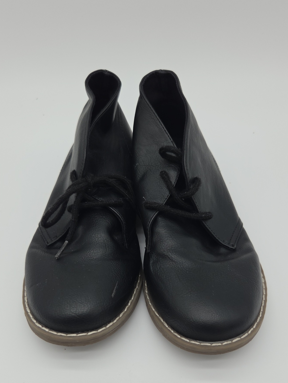 Place Black Leather Footwear